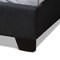 Baxton Studio Brady Modern Charcoal Grey Upholstered King Size Bed 149-8943 - alternate 8